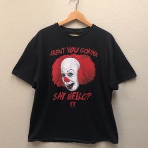 IT movie clown t shirt